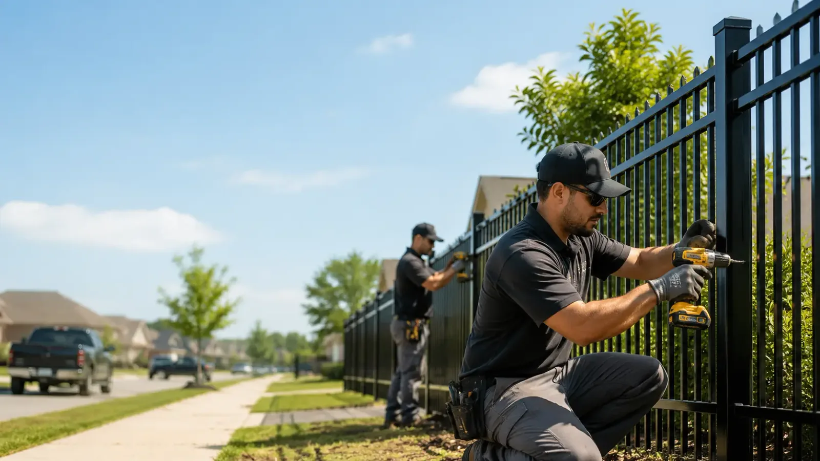 Metal Fence Installation in Aberdeen Proving Ground, MD